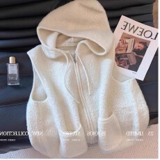 批发超大码300斤高级感纯色无袖<b class='q'>马甲</b>针织衫<b class='q'>男</b>女秋冬宽松毛衣坎肩外套