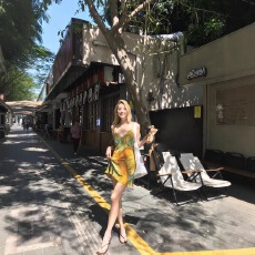 批发很仙的桔梗法式温柔风超仙吊带连衣裙女夏三亚海边度假拍照<b class='q'>沙滩裙</b>