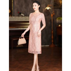 批发喜婆婆婚宴装结婚2026年轻妈妈婚宴礼服平时可穿连衣裙