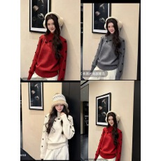 批发韩系半高领蝴蝶结毛衣内搭女秋冬针织打底衫新款韩系减龄显瘦<b class='q'>上衣</b>