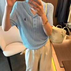 批发复古刺绣青果领冰丝针织衫女<b class='q'>欧洲站</b>2026春装<b class='q'>新款</b>女装打底衫潮