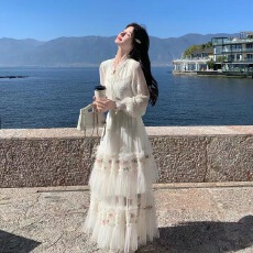 批发双层<b class='q'>网纱</b>拼接半身<b class='q'>裙</b>女夏2026设计感高腰显瘦A字甜美蛋糕<b class='q'>裙</b>子