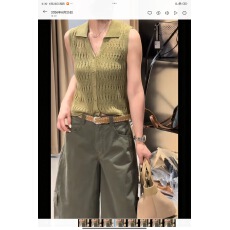 批发别致复古气质针织衬衫背心女秋冬毛衣内搭打底衫V领无袖上衣
