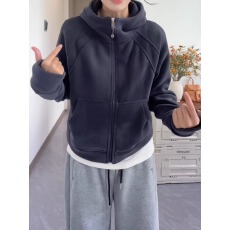 批发连帽<b class='q'>卫衣</b>外套<b class='q'>女士</b>2025秋冬新款大码胖MM显瘦宽松运动休闲长袖上衣
