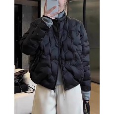 批发大码高级感黑色轻薄保暖立领棉服女2025秋冬<b class='q'>胖</b><b class='q'>mm</b><b class='q'>显瘦</b>短款棉衣外套