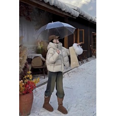 批发官图# 2025冬季韩版新款羽绒棉服女棉衣加厚棉袄连帽外套款