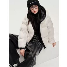 批发官图# 户外小个子款服装连帽女加厚棉服短款防风冬日实用派款