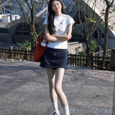 美式正肩修身短袖白t恤女夏季韩系超好看独特绝美漂亮短款小上衣