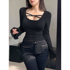批发官图 修身<b class='q'>显瘦</b>长袖内搭T恤打底外穿上衣