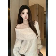批发原版做法<b class='q'>北极</b><b class='q'>绒</b>毛衣外套女秋冬新款软糯宽松显瘦针织衫开衫上衣