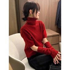 2025新款秋冬韩版辣妹小香风金属纽扣修身显瘦麻花针织衫上衣女潮