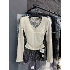 批发辣妹露背蕾丝拼接德绒白色<b class='q'>打底衫</b>女秋冬磨毛保暖内搭长袖T恤上衣