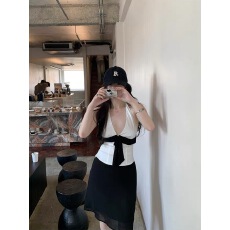 批发sheepland比例长腿 高垂感复古网纱半身裙女春夏显瘦<b class='q'>包臀</b>西装裙