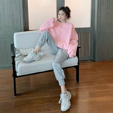 批发2026春季新款小香风休闲时尚小个子今年流行运动两件套装裤女洋气