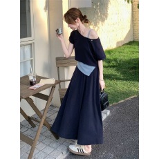 批发轻熟风斜肩<b class='q'>卫衣</b>吊带半身裙三件套<b class='q'>女</b>春夏2026新款韩系氛围感一整套