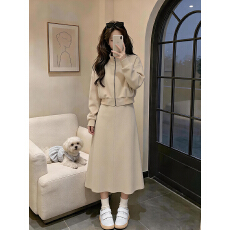 批发减龄洋气<b class='q'>休闲</b>卫衣<b class='q'>套装</b>女2026新款春季超火穿搭今年流行裙子两件套