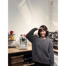 批发【原版1:1色彩版型包纱扣,务必对比】<b class='q'>兔毛</b>针织爱心刺绣重磅加厚大