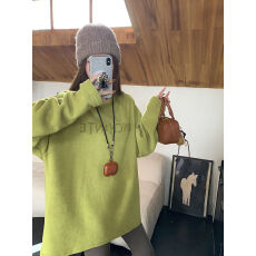 适合品质店铺/宽松休闲设计感字母毛巾刺绣圆领内搭加绒厚T恤