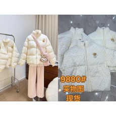 现～实拍小蜜蜂韩系少女风加厚碎花棉服