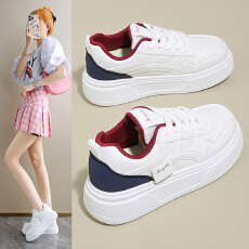 批发板鞋女2025<b class='q'>夏季</b>新款轻便小白鞋子厚底百搭爆款<b class='q'>运动鞋</b>春秋款女鞋潮