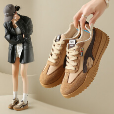批发2025美拉德女秋季新款<b class='q'>韩版</b>ins女学生休闲运动百搭板鞋街拍小白鞋