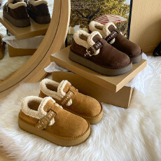 批发2025冬季新款勃肯鞋加绒ins韩版女学生板鞋运动保暖休闲鞋