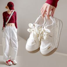 批发2025小白鞋女秋季新款韩版ins女学生休闲运动百搭板鞋街拍