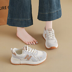 批发ins韩版新款老爹鞋女2026<b class='q'>夏</b>季学生运动跑步鞋休闲鞋厚底增高