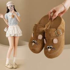 2026春季新款勃肯鞋ins韩版女学生懒人一脚蹬半托休闲鞋街拍女鞋