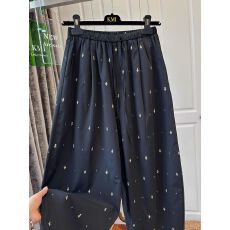 批发原版特大码300斤超好看松紧腰刺绣抽绳<b class='q'>休闲</b>裤女春夏洋气<b class='q'>九分裤</b>潮