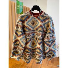 批发原版大码300斤羊羔毛<b class='q'>卫衣</b>女25秋冬宽松复古百搭慵懒风休闲上衣潮