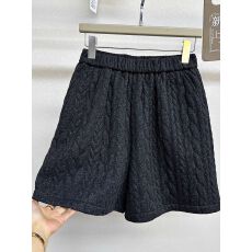 批发原版质量 大码300斤麻花纹短<b class='q'>裤</b><b class='q'>女</b>秋冬高腰显瘦百搭夹棉加厚靴<b class='q'>裤</b>潮