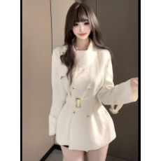 批发法式氛围感气质<b class='q'>通勤</b>风显瘦风衣开衫秋季新款慵懒风设计感百搭外套