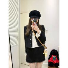 批发气质温柔<b class='q'>套装</b>裙春季新款显瘦开衫外套打底衫<b class='q'>蕾丝</b>半身裙通勤三件套