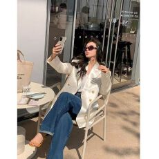 批发小西装外套女2026春秋冬季<b class='q'>新款</b>西服今年流行休闲小个子高级感炸街