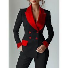 批发2025跨境秋冬套装新款气质正装时尚<b class='q'>西装</b>外套欧美西裤休闲西服<b class='q'>女</b>