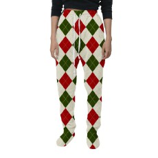 批发2023冬季跨境<b class='q'>外贸</b>新款圣诞印花裤女宽松<b class='q'>大码</b>包脚裤欧美批发