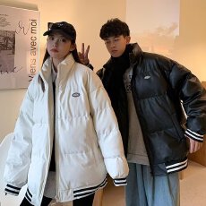 批发冬季<b class='q'>新款</b>棉服城市户外运动防水面包服蓬松厚实保暖外套棉衣