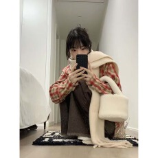 ins日系时尚百搭慵懒简约衬衫原宿新款潮流流行女文艺气质