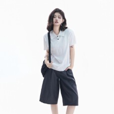 批发高端丝光面料针织短袖T恤<b class='q'>男</b>士<b class='q'>polo</b><b class='q'>衫</b>翻领上衣<b class='q'>男</b>2026春夏新款爆款