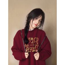 批发仿棉华棉 复合牛奶丝320克复合银狐绒400克情侣圆领<b class='q'>卫衣</b>