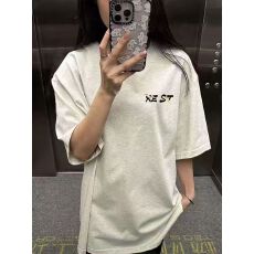 批发高品质【实230克纯棉 精梳紧密+防伪扣】夏季新款印花男女短袖T恤