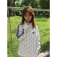 批发韩系波点设计防晒衣夏季新款轻薄户外运动风防晒外套女