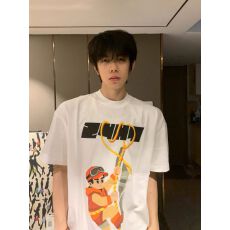 批发高品质230克纯棉 精梳紧密+防伪扣夏季新款印花宽松男女<b class='q'>短袖</b><b class='q'>T</b><b class='q'>恤</b>