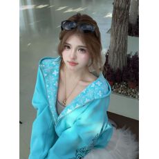 批发美式潮牌薄款+内抽+印花华棉<b class='q'>情侣</b><b class='q'>连帽</b>拉链开衫外套男女卫衣