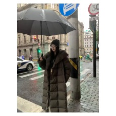 批发2025年新款冬季立领棉服女时尚宽松小个子中长款加厚保暖棉衣<b class='q'>外套</b>