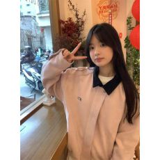 批发2025秋冬夹克外套女春秋季新款韩系国风小个子短款上衣<b class='q'>情侣</b><b class='q'>棒球服</b>