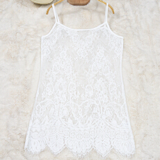 批发蕾丝内搭背心女款黑色吊带上衣2025新款夏季<b class='q'>无袖</b>打底衫白色洋气