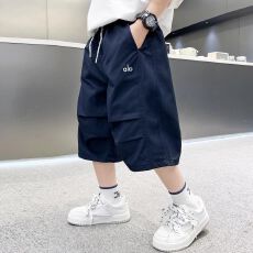 批发<b class='q'>男</b>童<b class='q'>短</b>裤<b class='q'>夏季</b>裤子2025新款夏装中大儿童<b class='q'>男</b>孩夏款五分裤薄款痞帅潮