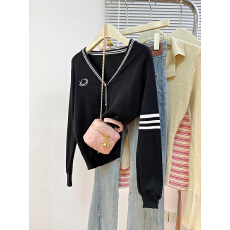 批发实拍包芯纱长袖上衣针织衫女款打底衫女秋冬2025<b class='q'>开衫</b>外套保暖毛衣